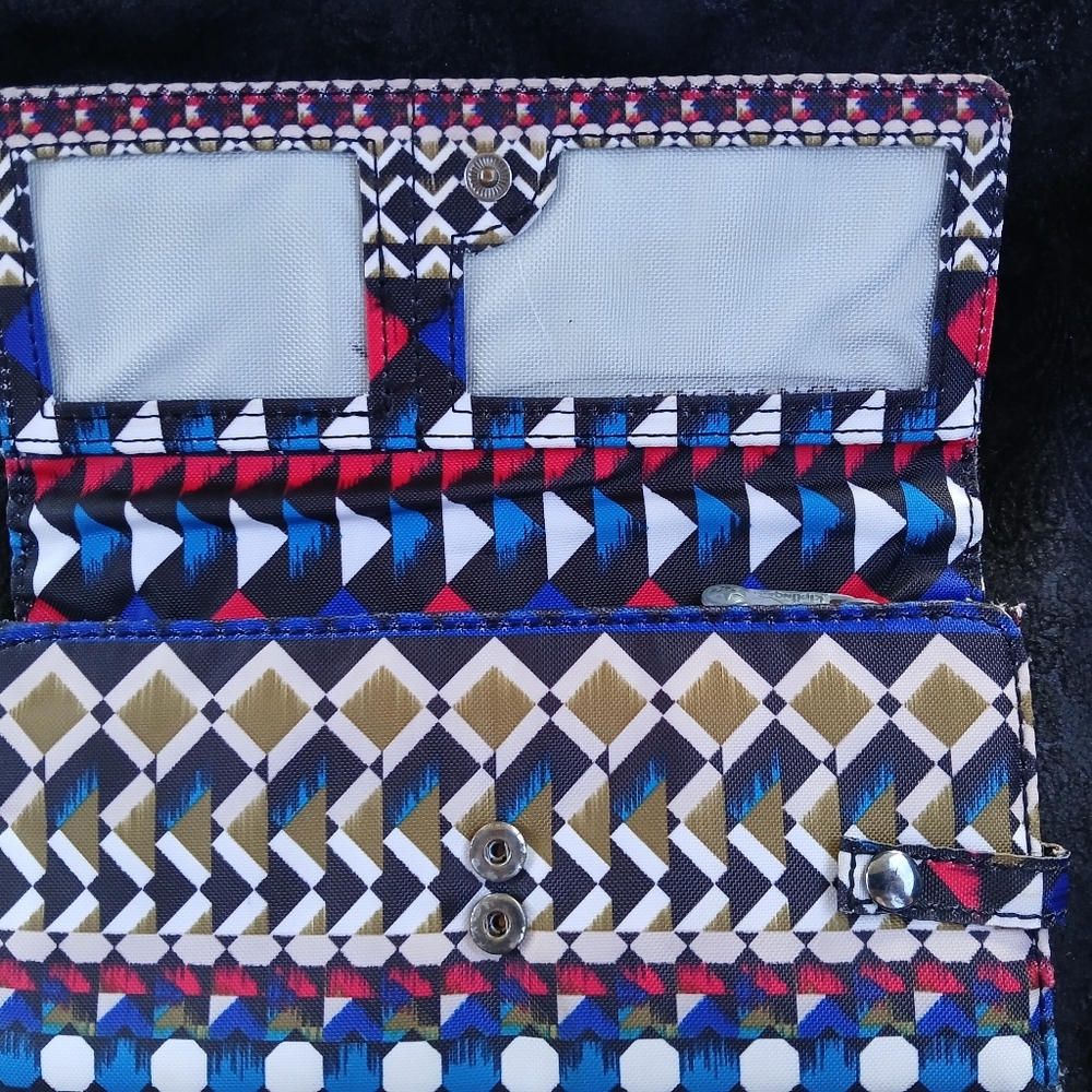 Kipling Multicolor Geometric Wallet - image 5